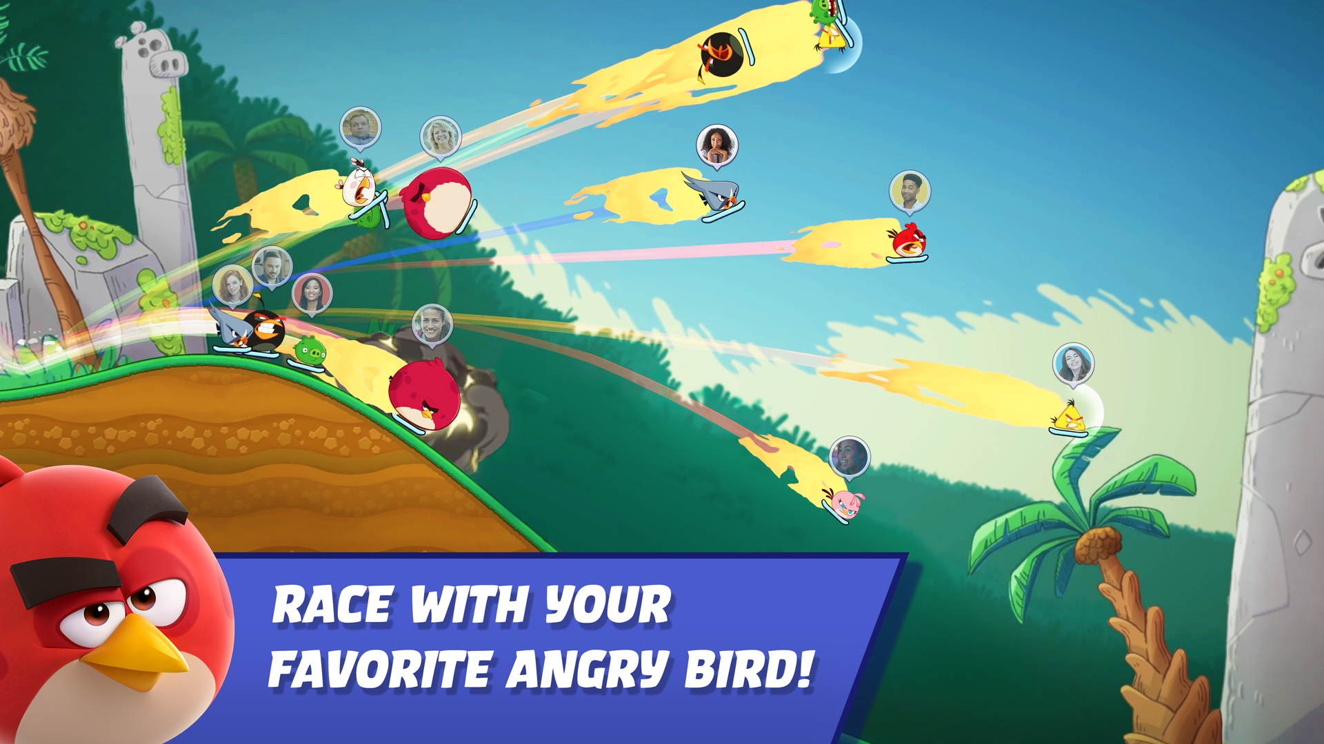 Скачайте и играйте в Angry Birds Racing на ПК или Mac (Эмулятор)