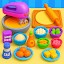 Toy Set Kitchen Cooking Games