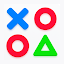 Tic-Tac-Toe 3 Player: X-O-D