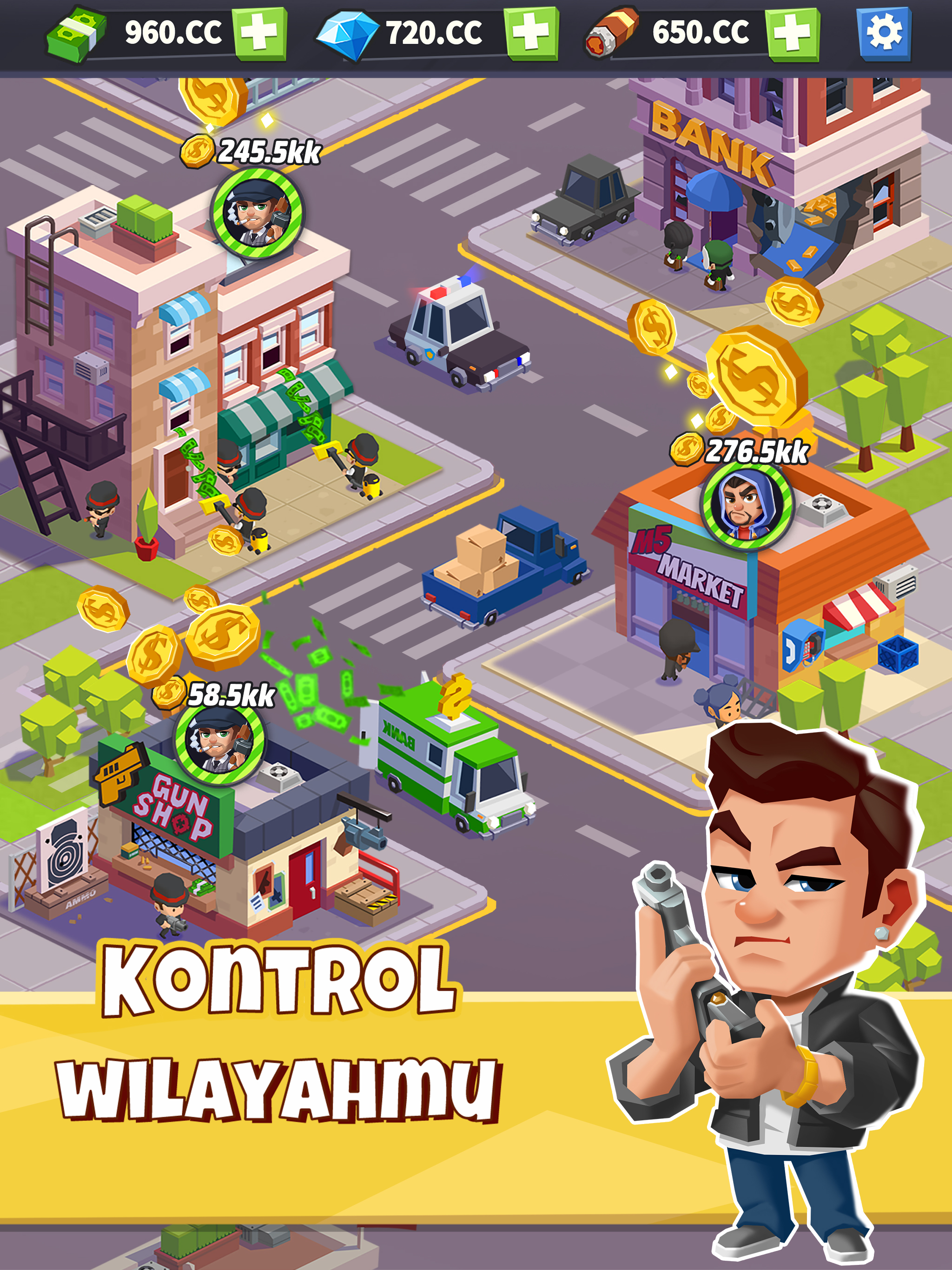 Mafia City - Seja um criminoso neste RPG online para Windows Phone