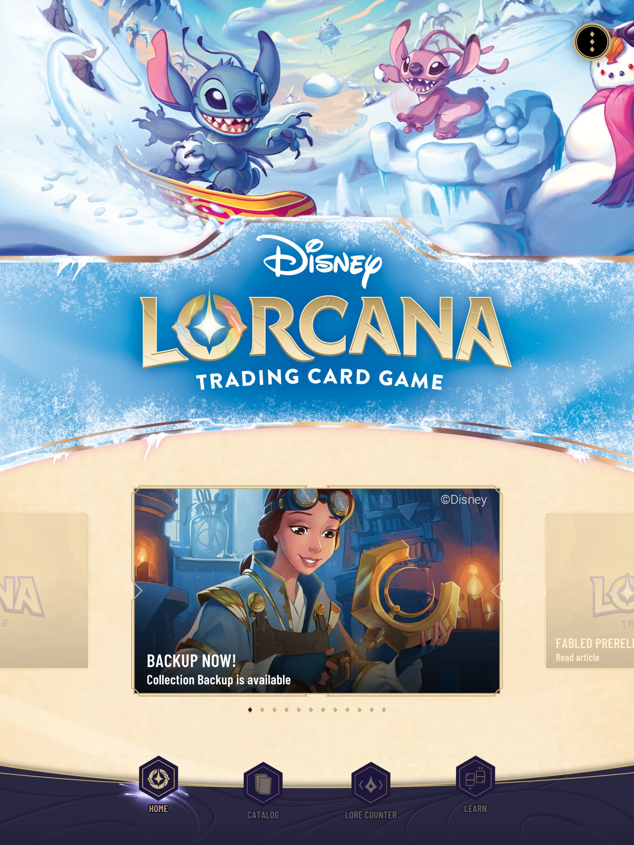 Baixe e rode Disney Lorcana TCG Companion no PC e Mac (emulador)