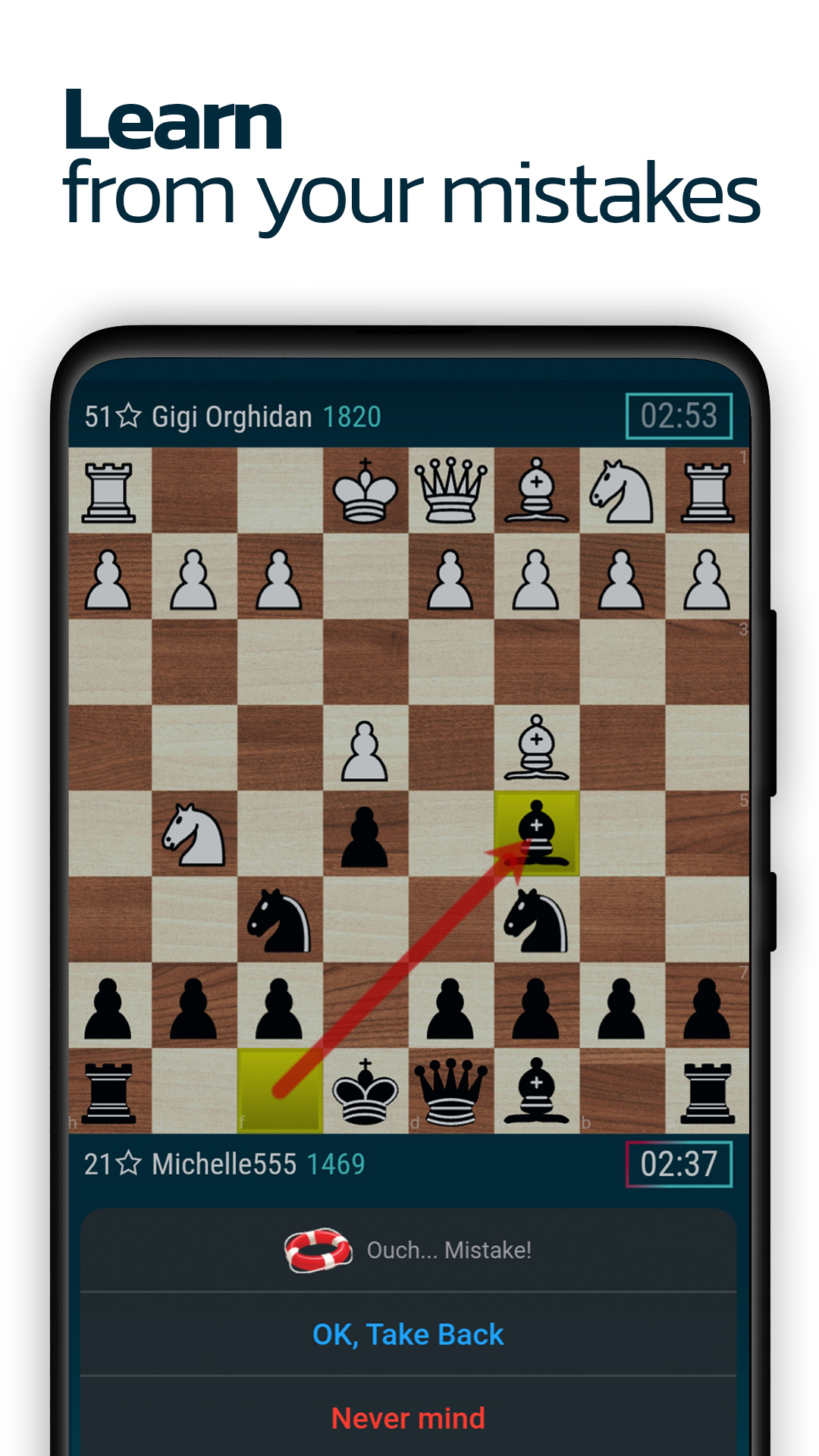Play Mac Cooey's Chess online