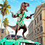 Dino T Rex City Attack
