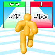 Main Tall Man 3D:Gabungkan dan Lari on PC