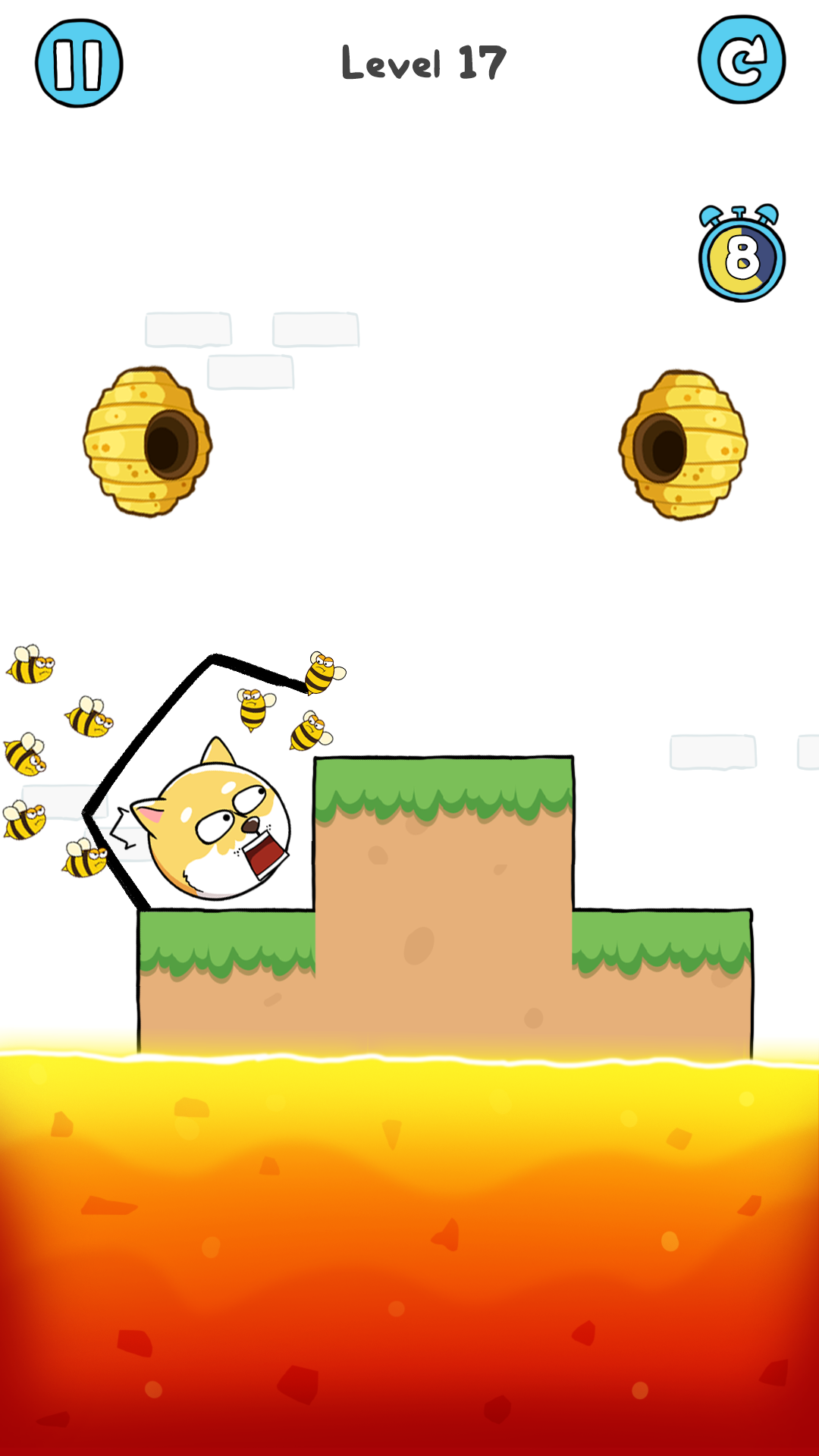 DOGOページ Baixar & Jogar Doge Rescue: Draw To Save no PC & Mac (Emulador)