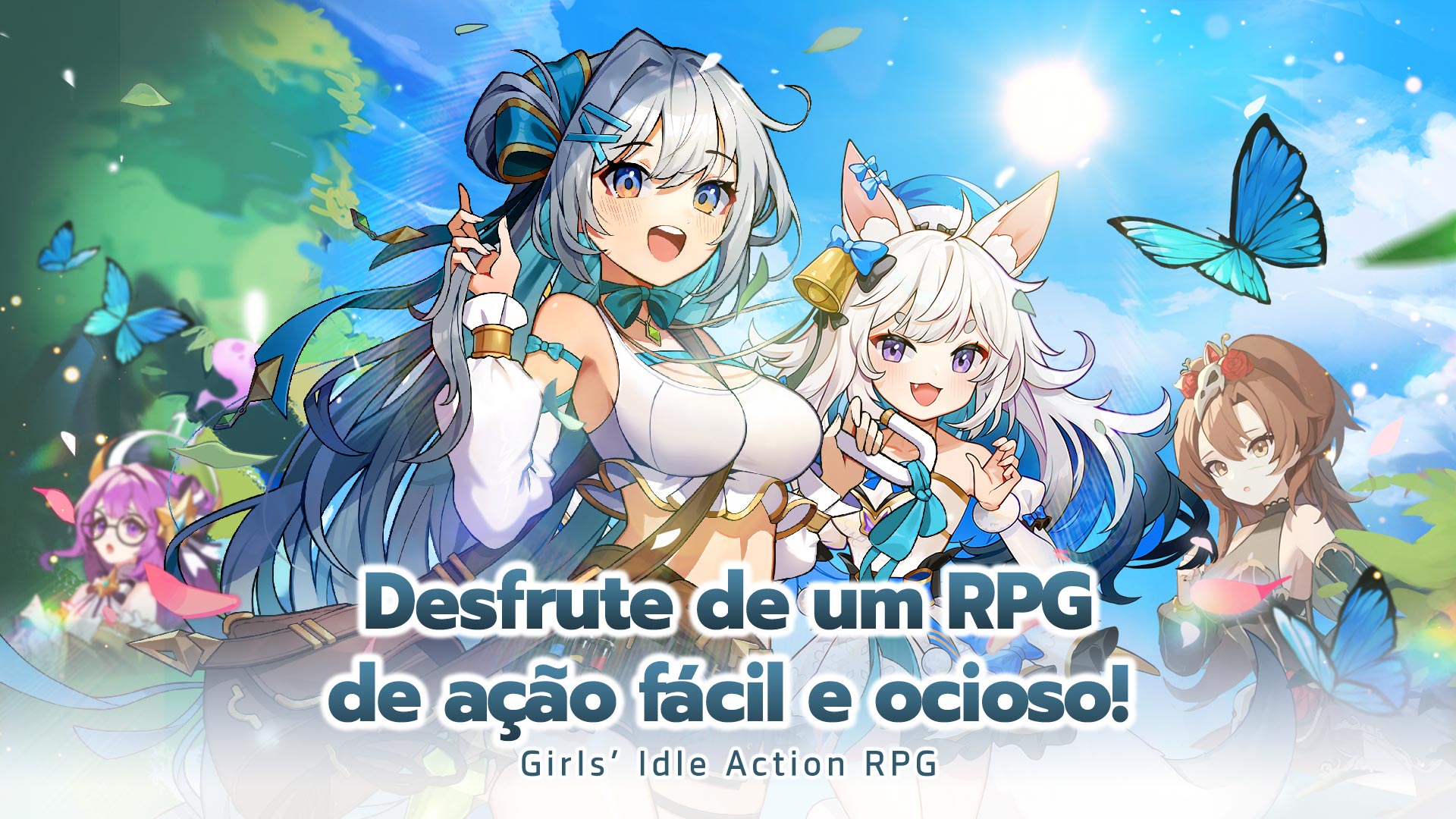 Como jogar Digital Girls: Idle RPG no PC com Bluestacks