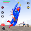 Flying Robot Rope Hero - Vegas Crime City Gangster