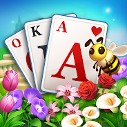 เล่น Solitaire Garden - เกมไพ่โซลิแทร์คลาสสิก บน PC