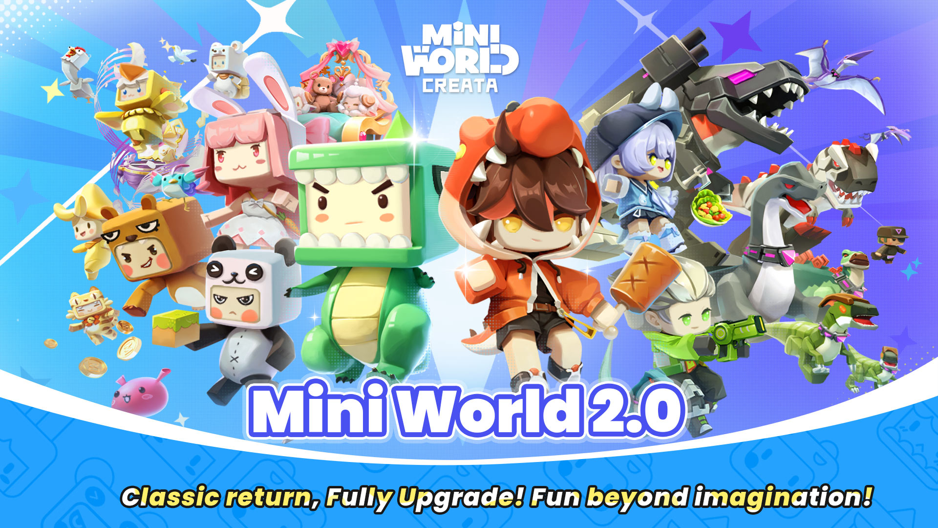 Скачайте и играйте в Mini World: CREATA на ПК или Mac с (Эмулятор)