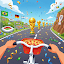 Crazy Pizza Dash-bike race