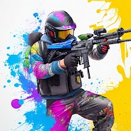 Gioca Paintball Attack 3D: Color War per PC