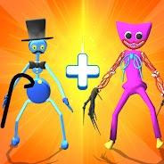 Merge Blue Monster Battle Run İndirin ve PC'de