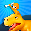 Dino Chaos: Crazy Race