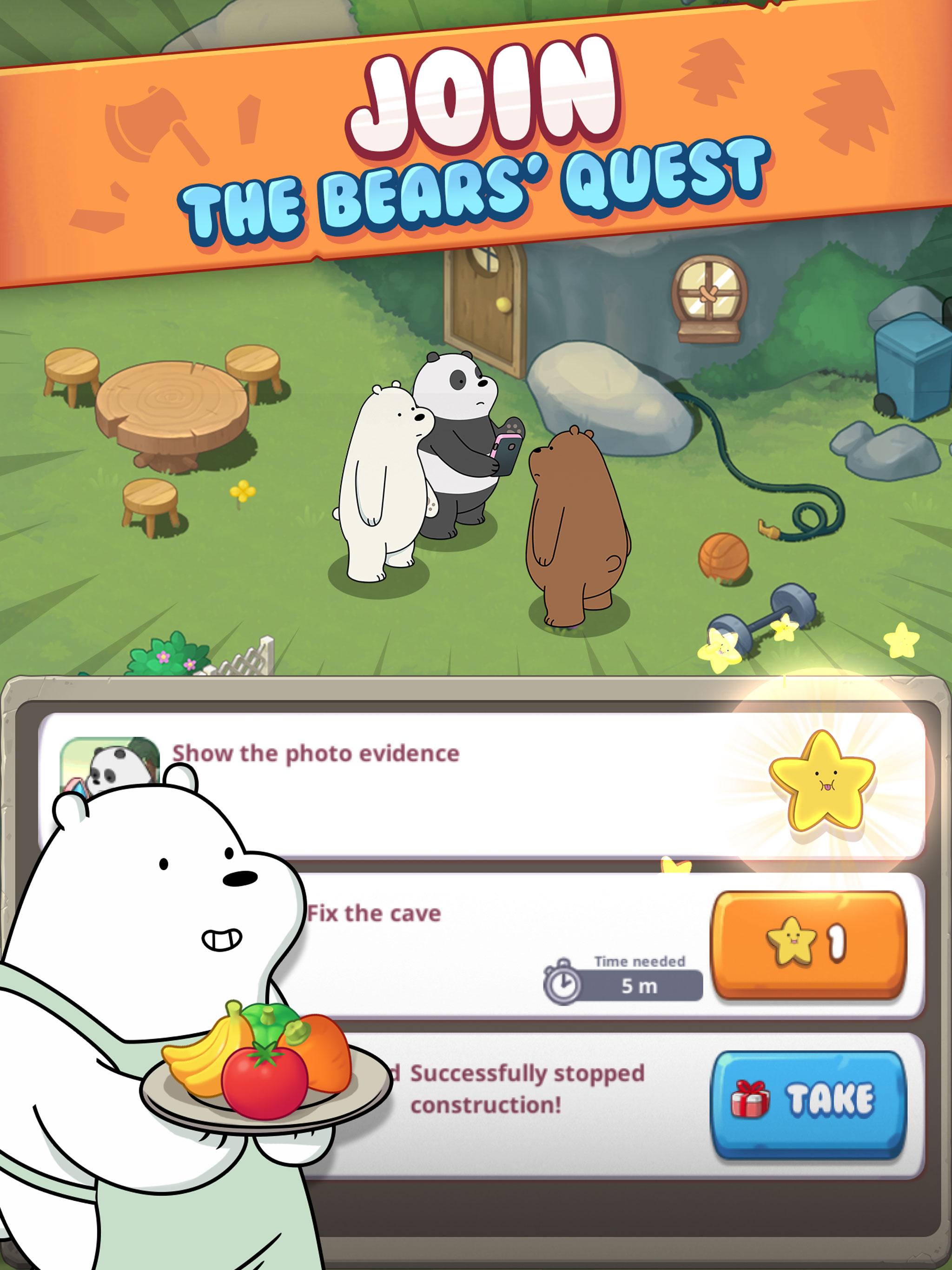 Download and enjoy We Bare Bears Match3 Repairs on PC & Mac (Emulator).