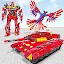 Tank Robot Game 2020 - Eagle Robot Car Games 3D