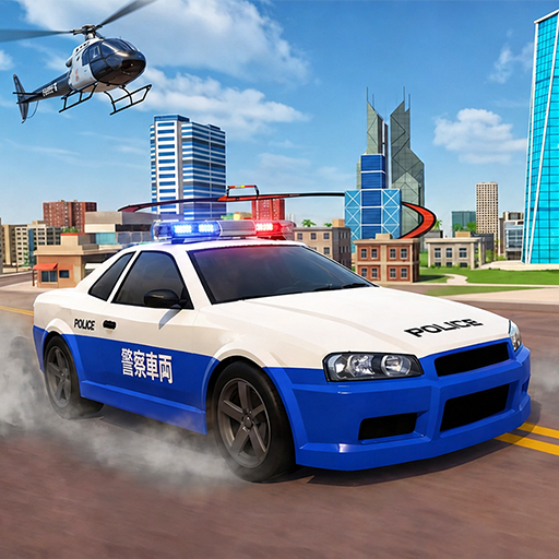 Police Car US Chase Games 3d