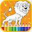 Kids Coloring Book : Cute Animals