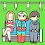 Sit in the train at all costs.