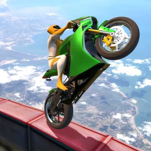 Play GT Moto Stunts 3D: Moto Games Online
