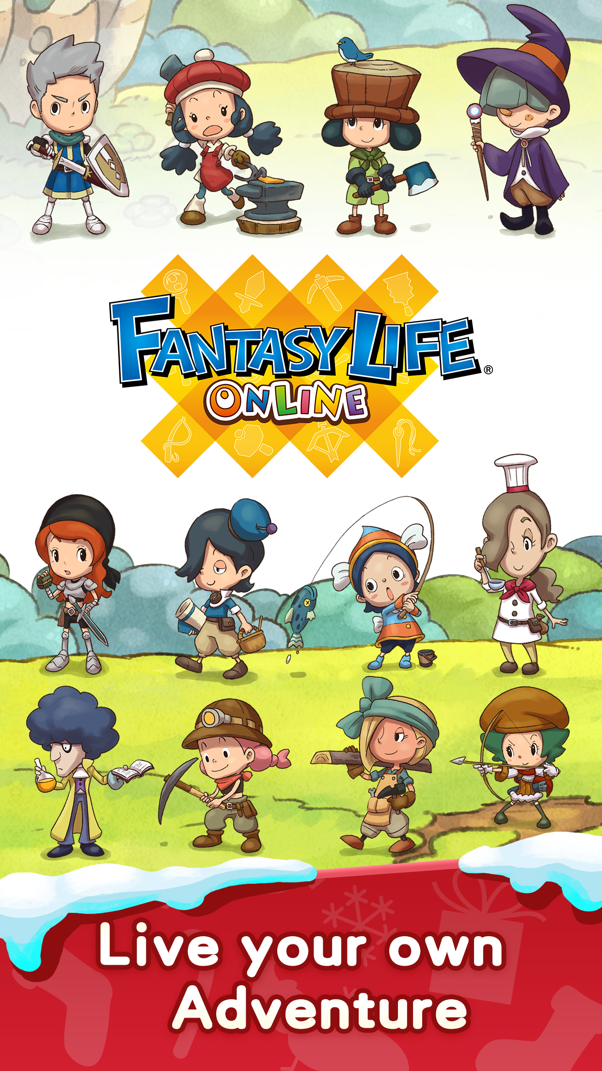 Fantasy Life Online – Available for Pre-load