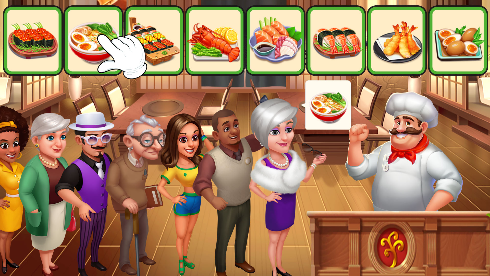 Play Crazy Chef: Cooking Restaurant Online