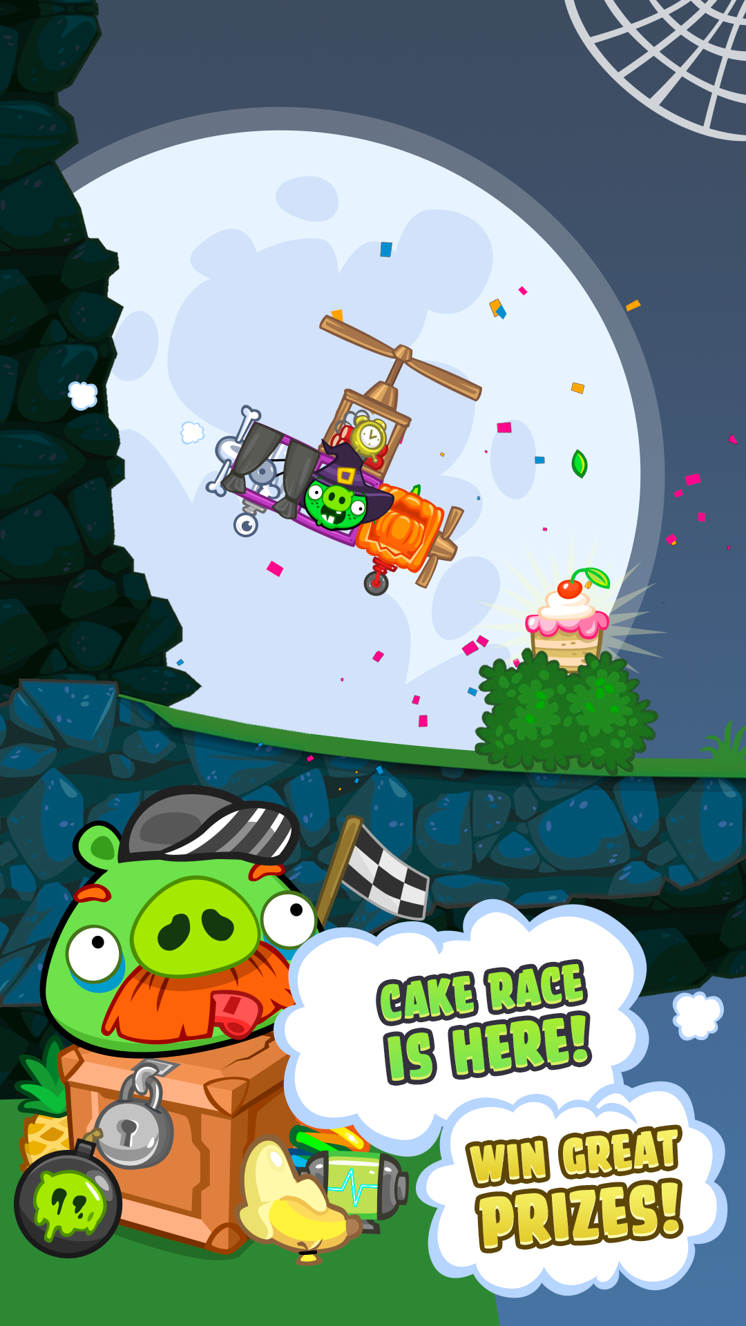 Скачать и играть в Bad Piggies на ПК или Mac с (Эмулятор)