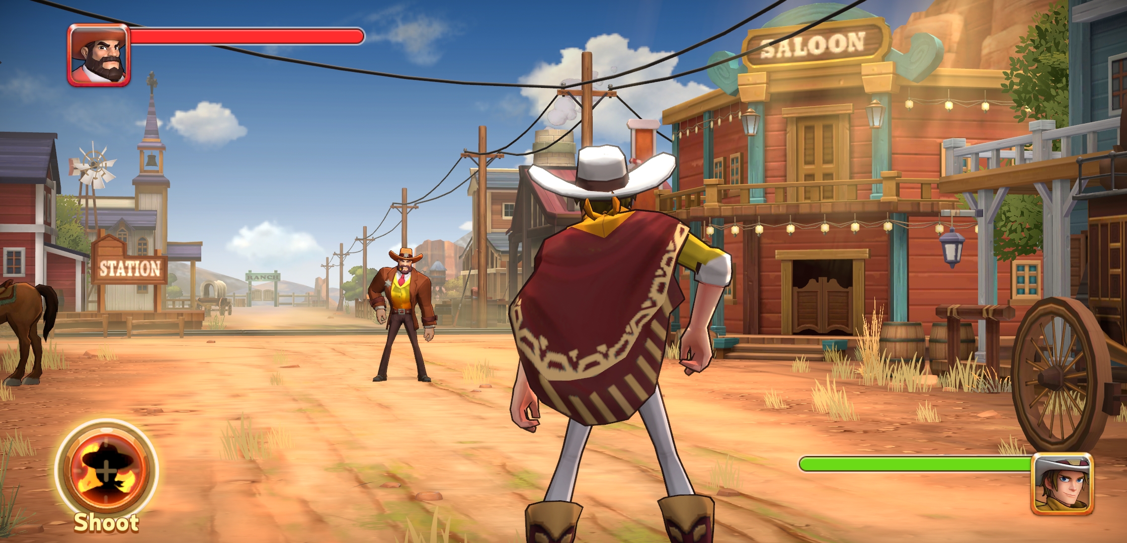 Скачать и играть в Wild West Heroes на ПК или Mac с (Эмулятор)