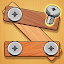 Wood Nuts & Bolts Puzzle Game