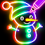 Glow Doodle Art - Color & Draw