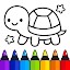 Baby Coloring games for kids with Glow Doodle