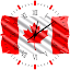 Canada Time Zone Clock