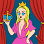 Draw Happy Beauty -Free draw puzzle to help people