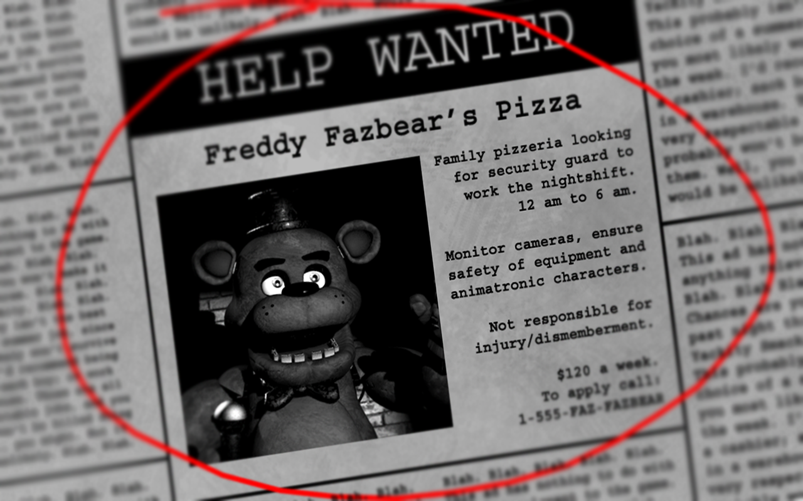 Five Nights at Freddy's: descargar para PC / Android (APK)