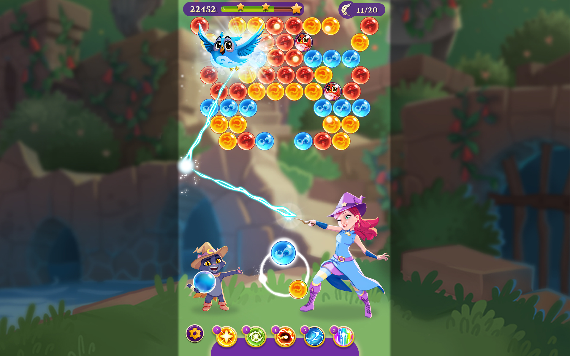 Скачайте и играйте в Bubble Witch 3 Saga на ПК или Mac (Эмулятор)