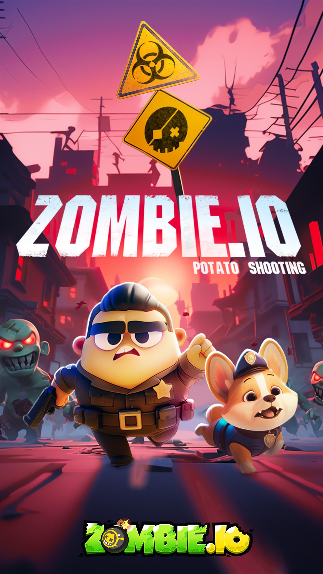 Скачайте и играйте в Zombie.io - Potato Shooting на ПК или Mac (Эмулятор)