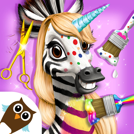 Jungle Animal Hair Salon 2 - Tropical Beauty Salon