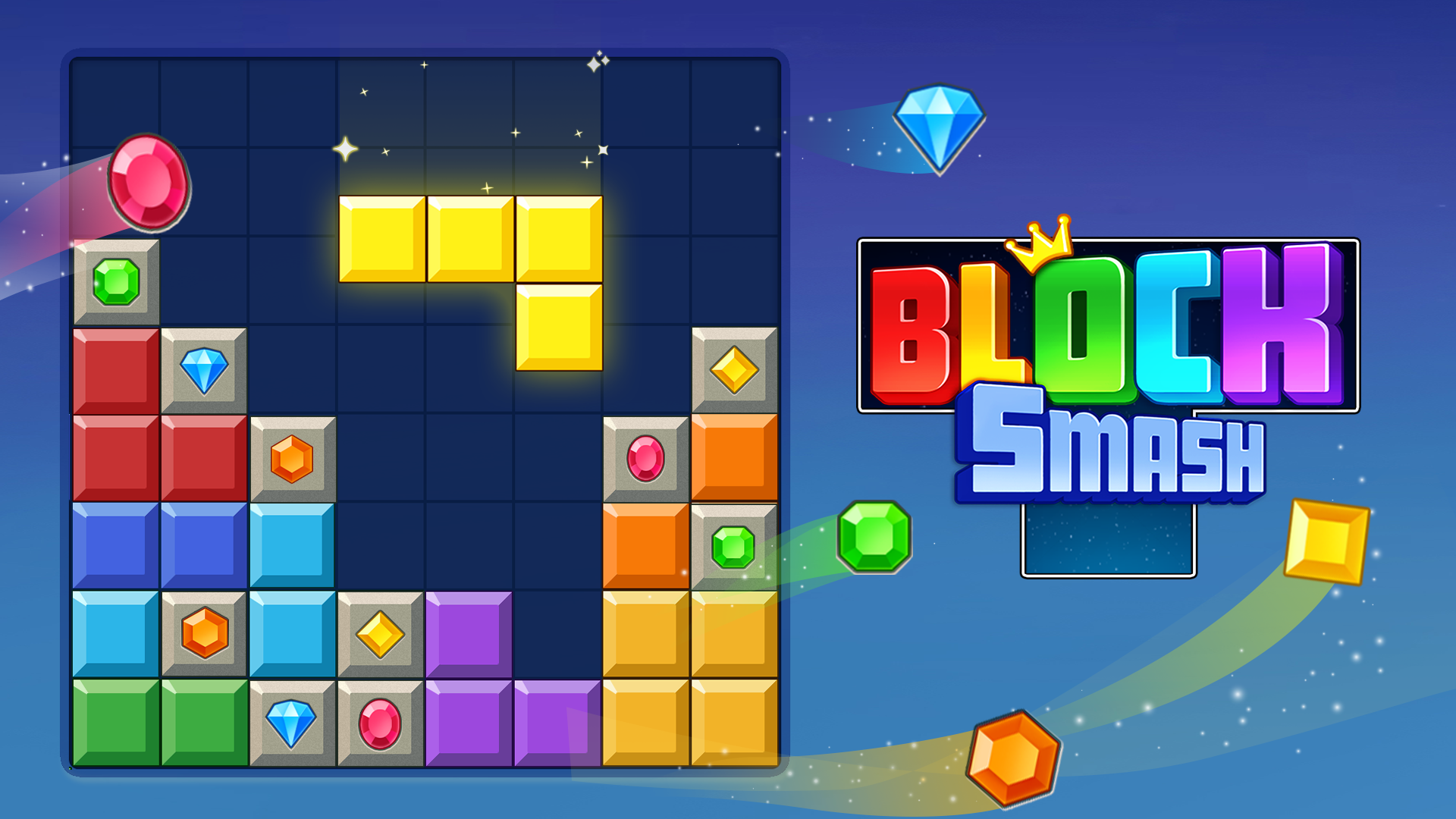 Download and Play Block Puzzle: Block Smash Game on PC & Mac (Emulator)