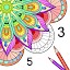 Mandala Color by Number Book
