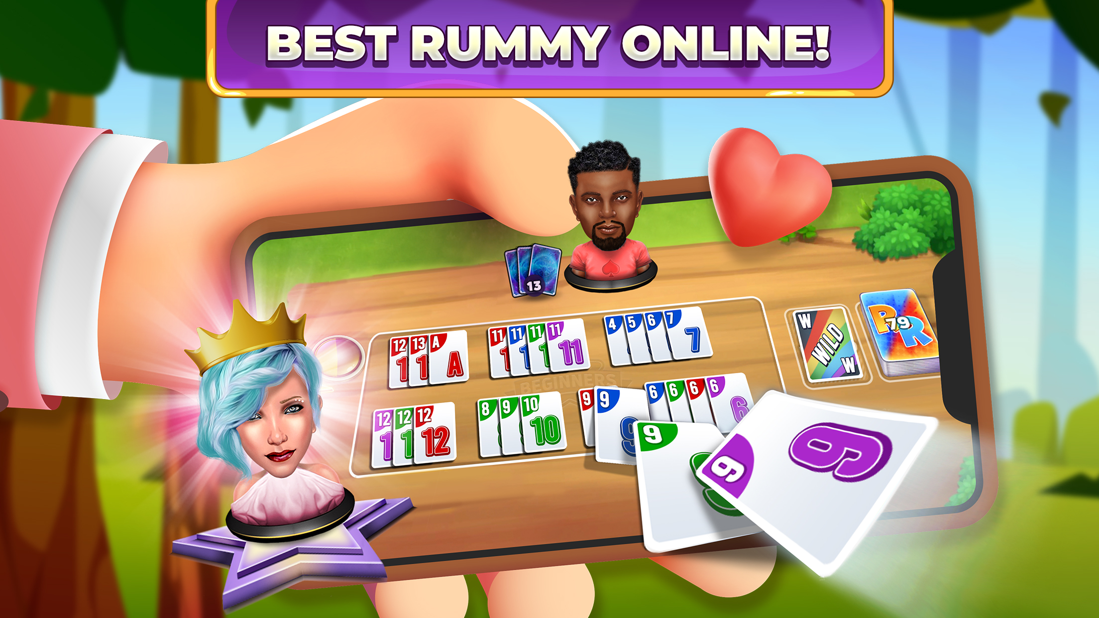 Play Rummy Rush - Classic Card Game Online