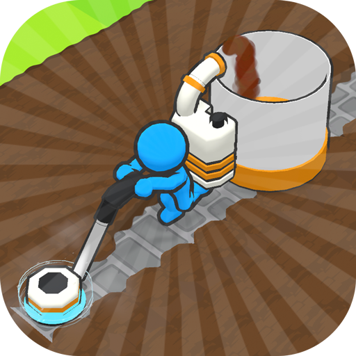 Play PowerWasherMan - toilet clean Online