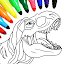 Dinosauri Gioco dei colori