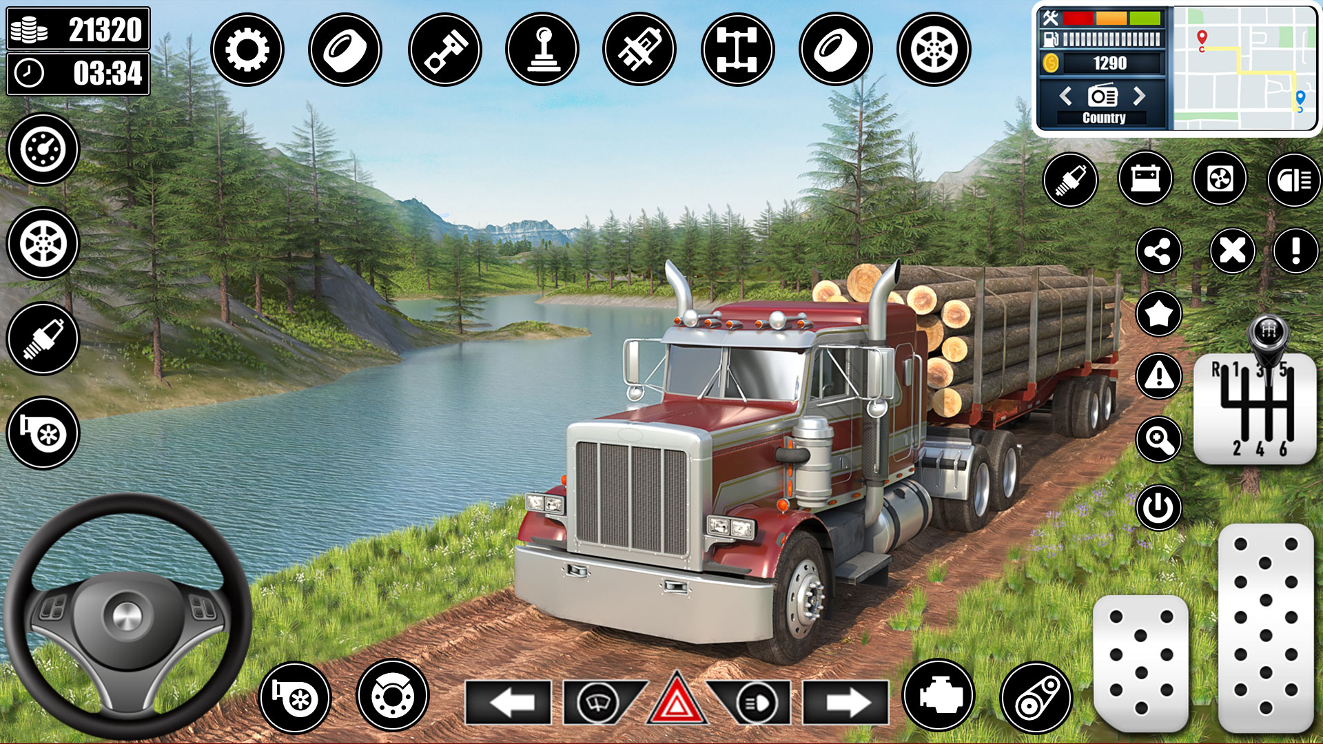 Скачайте и играйте в Real Truck Parking Games 3D на ПК или Mac с (Эмулятор)