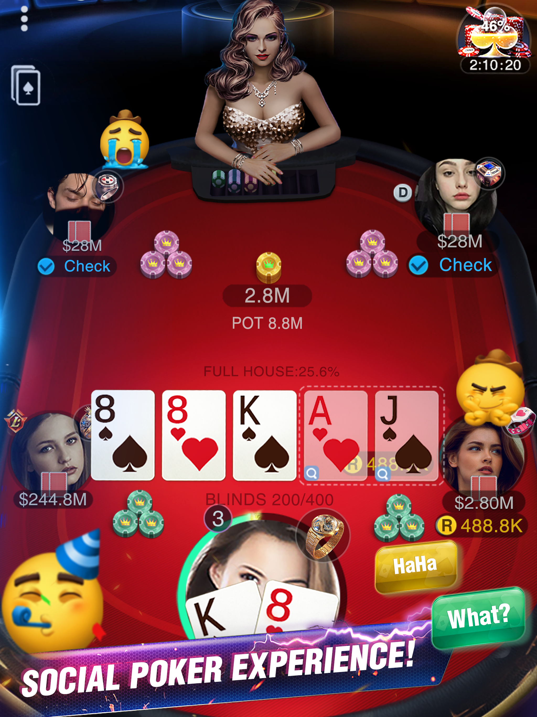 Baixar & Jogar Holdem or Foldem - Texas Poker no PC & Mac (Emulador)