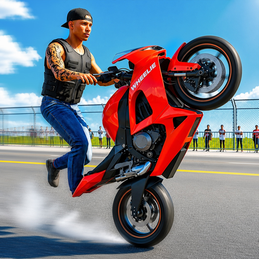 Real Bike Wheelie Racing Games