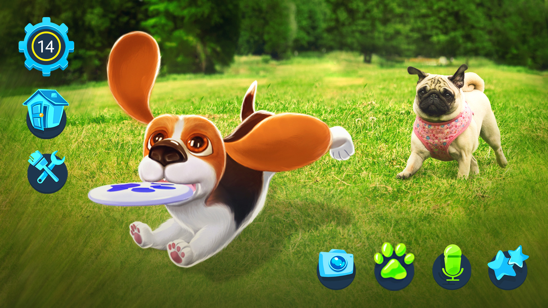 Download & Play Tamadog - Puppy Pet Dog Games on PC & Mac (Emulator)