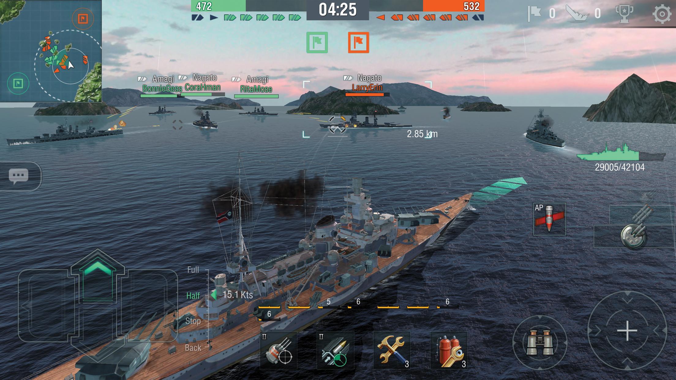 Скачать и играть в World of Warships Blitz на ПК или Mac с (Эмулятор)