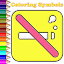 Coloring Symbols