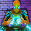 Flying Spider-hero Sim Games