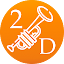 2D Trumpet Fingering Chart - How To Play Trumpet