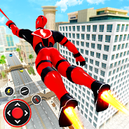 เล่น Rope Robot Hero Superhero Game บน PC